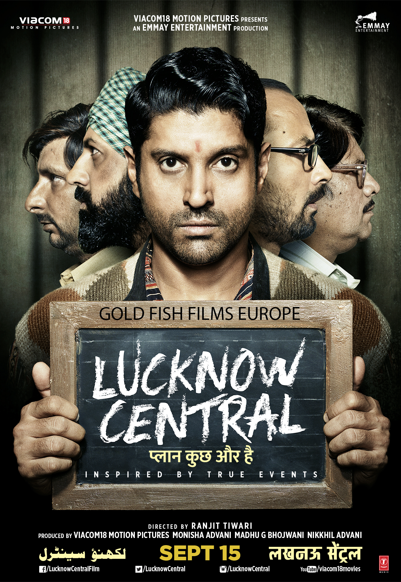 lucknow central poster