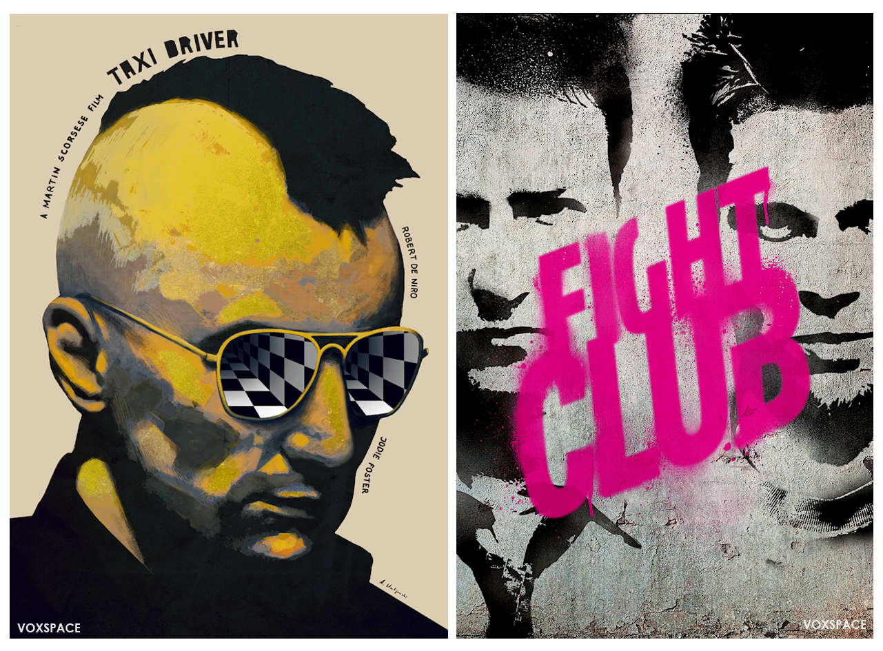 fight club and taxi driver